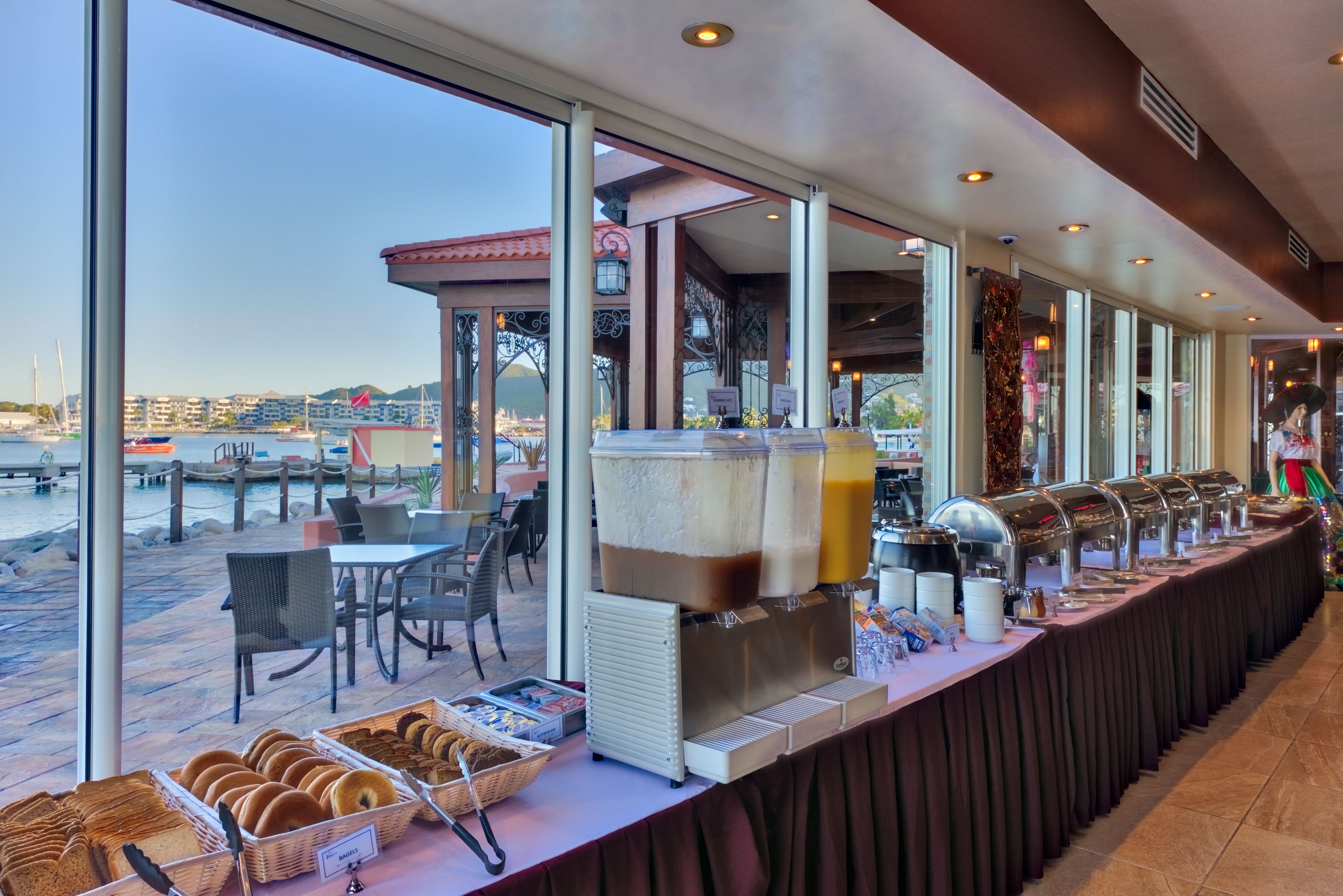 daily buffet breakfast (usd 25 per person)