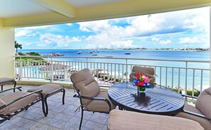 Vue depuis le balcon