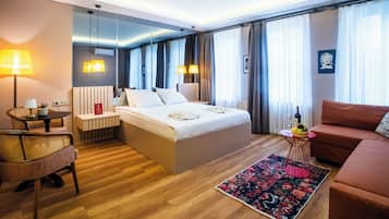 In-room safe, desk, blackout drapes, iron/ironing board