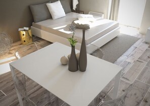 Executive Apartment | Premium bedding, down comforters, Select Comfort beds, minibar - Adalesia Hotel & Coffee (Turin)