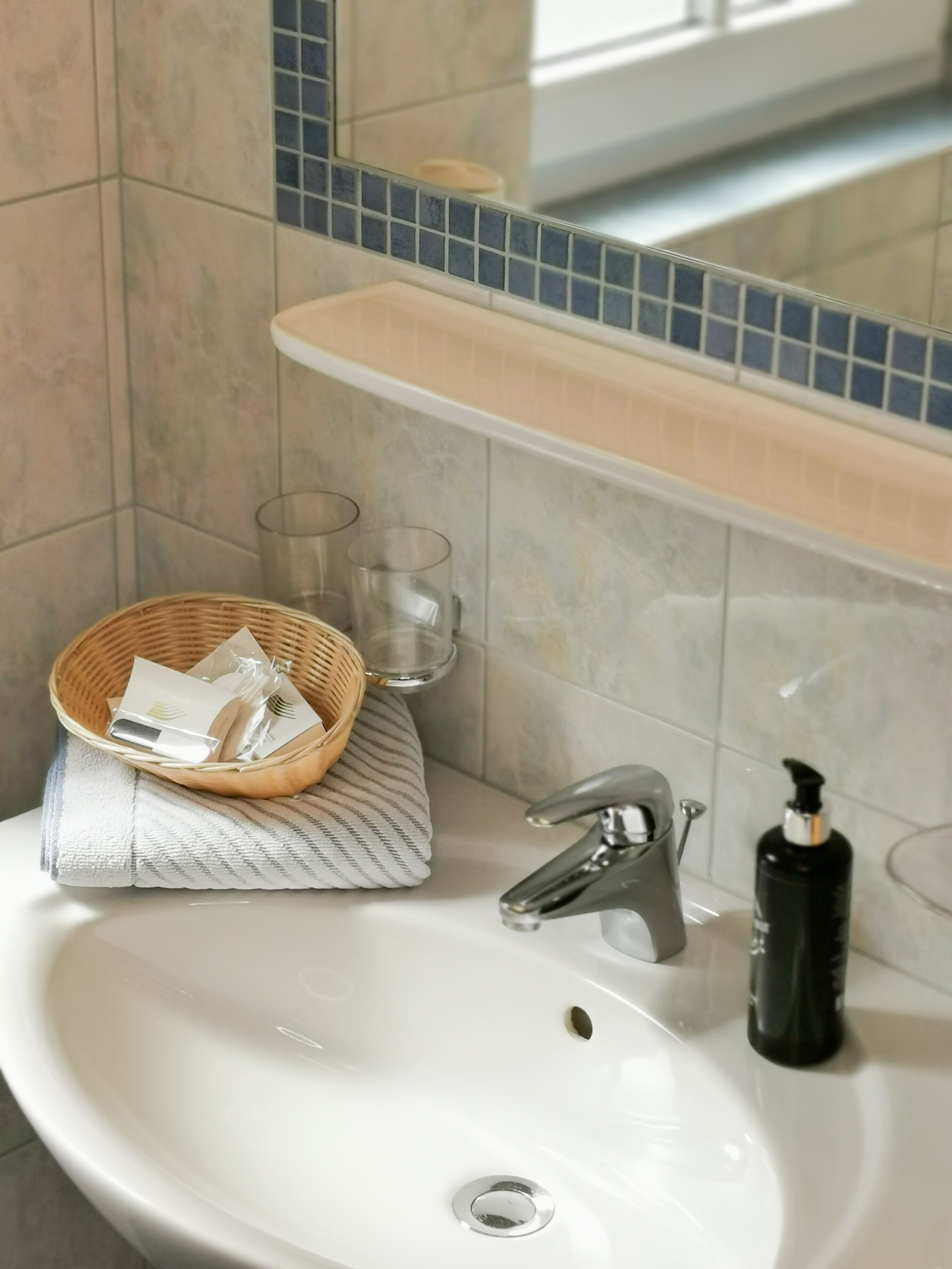 shower, free toiletries, hair dryer, bathrobes