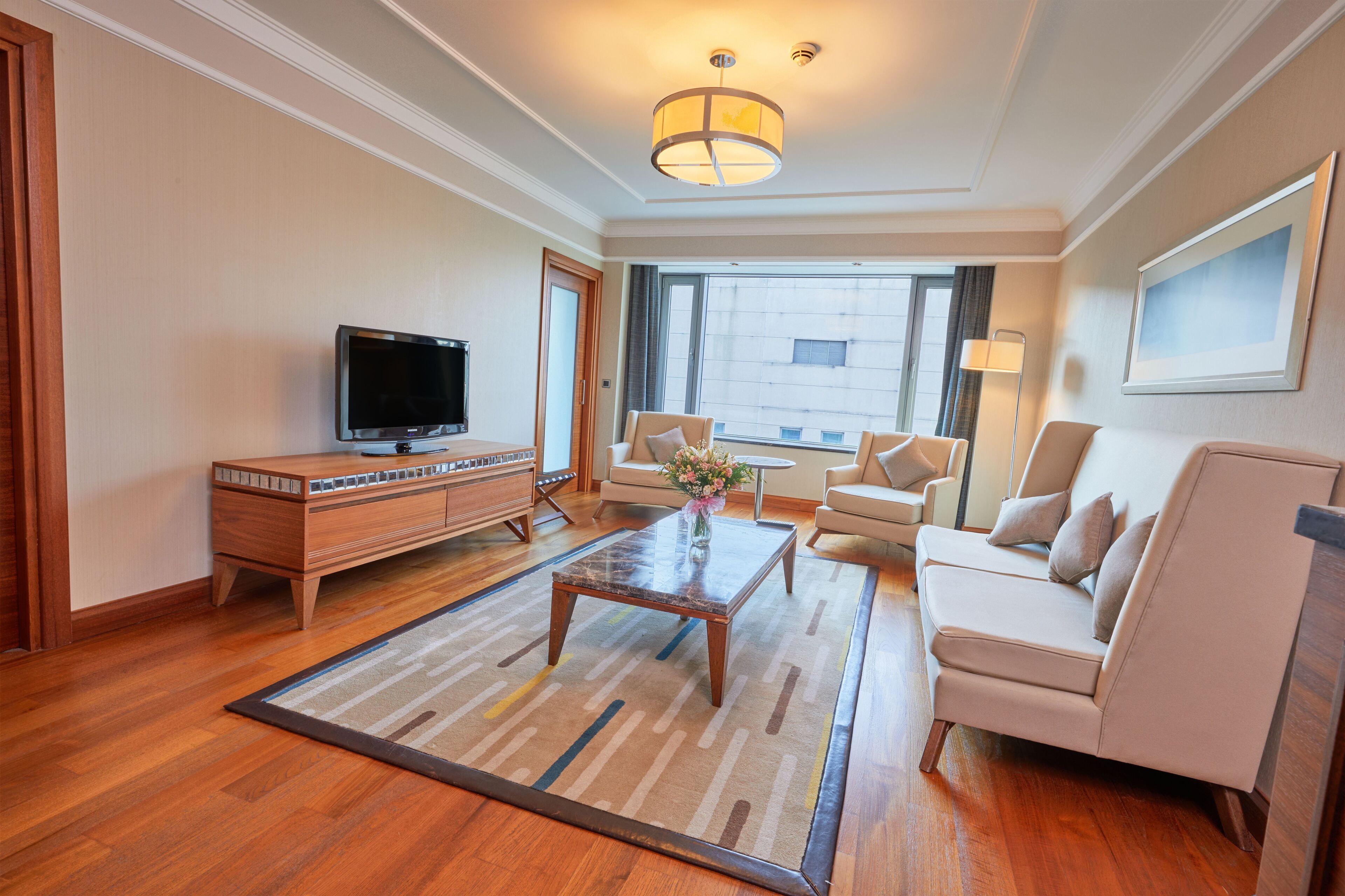 family suite room  land view | living area | lcd tv