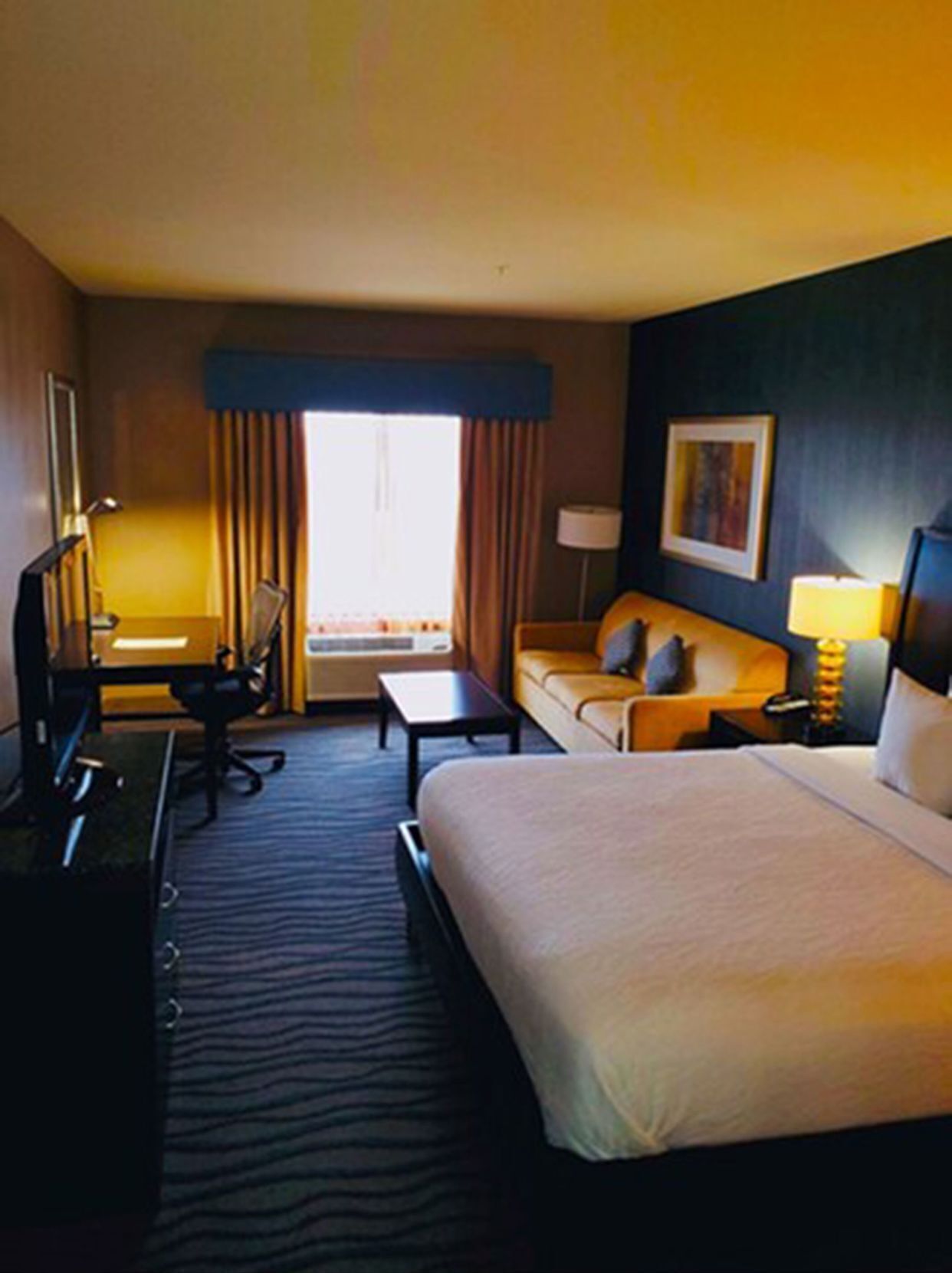 Premium bedding, in-room safe, iron/ironing board, WiFi