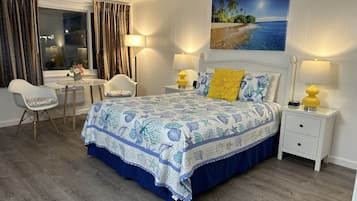 Standard Single Room, 1 Queen Bed | Premium bedding, down comforters, blackout drapes, iron/ironing board