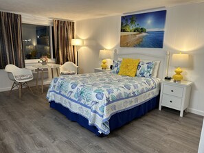 Standard Single Room, 1 Queen Bed | Premium bedding, down comforters, blackout drapes, iron/ironing board - Mariner Motel (Falmouth)