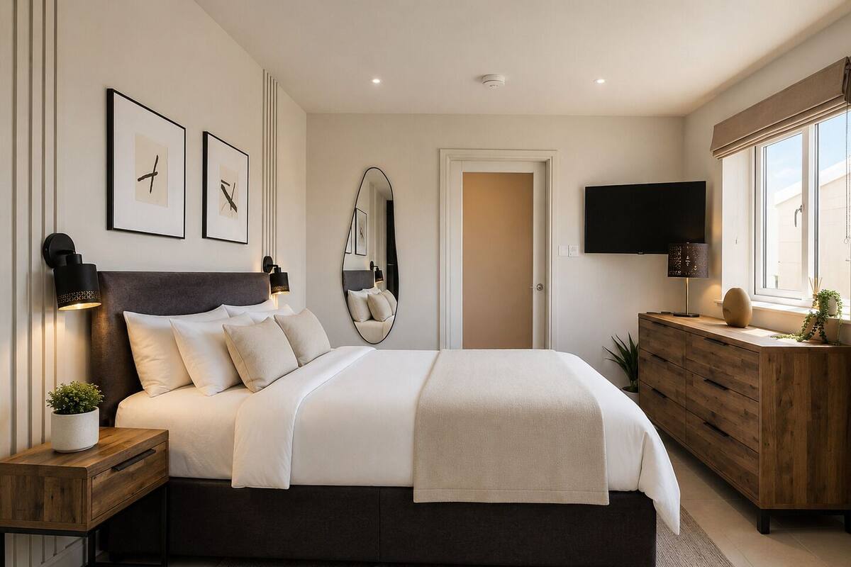 Villa superior, vistas al jardín | Cortinas opacas, tabla de planchar con plancha, wifi gratis