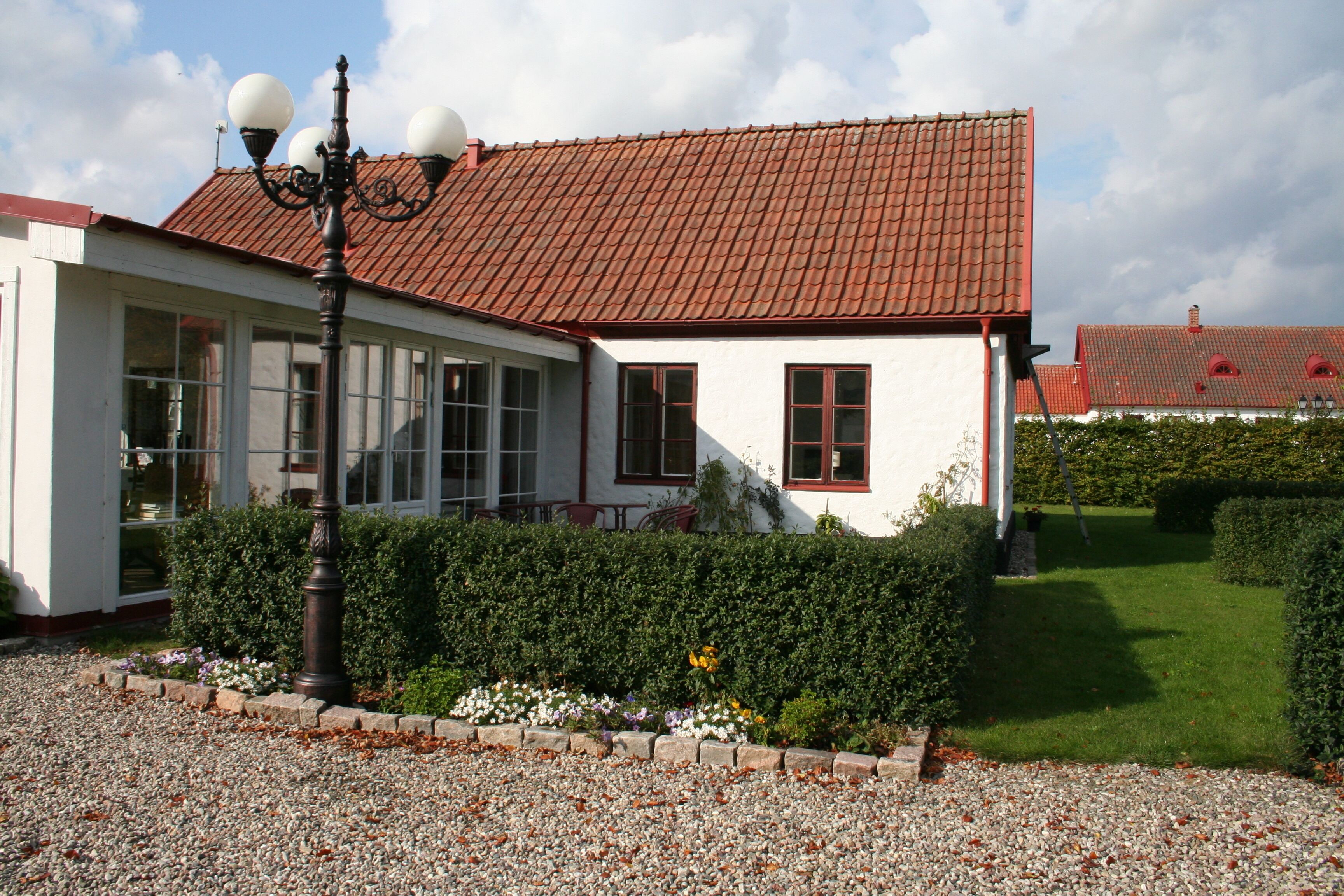 Fachada de la propiedad