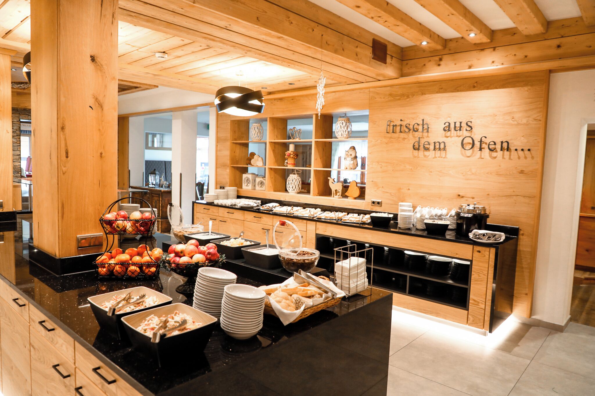 Petit déjeuner buffet compris tous les jours