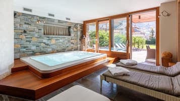 Turkish bath, body treatments, facials, massages