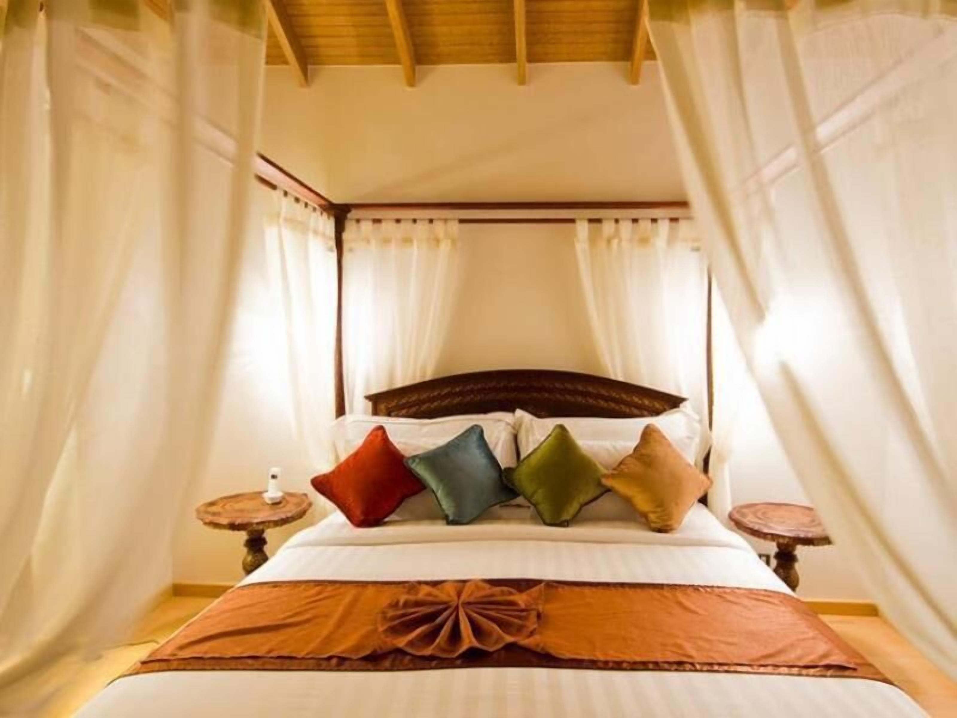 Literie de qualité, lit avec matelas Select Comfort, minibar