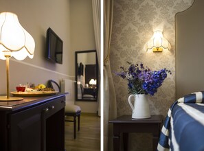 Minibar, coffres-forts dans les chambres, bureau, rideaux occultants