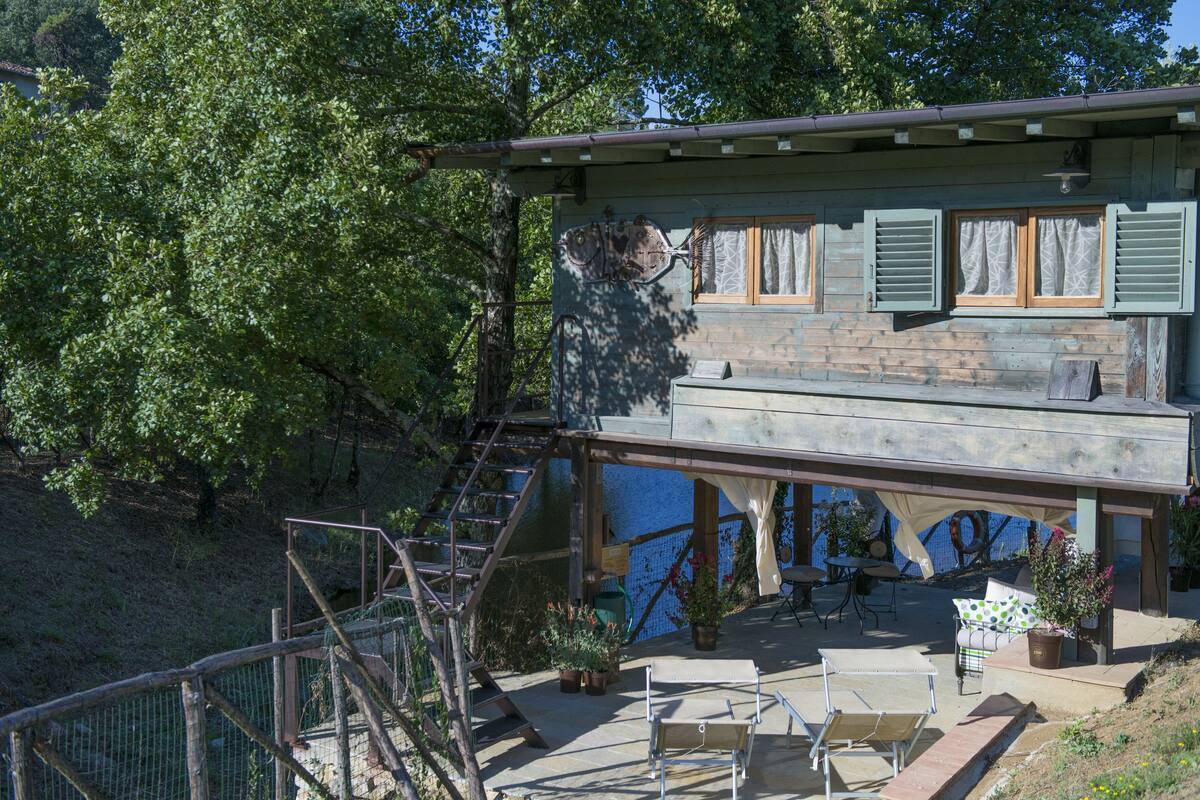 Chalet sul lago - Catfish cottage | Terrace/patio