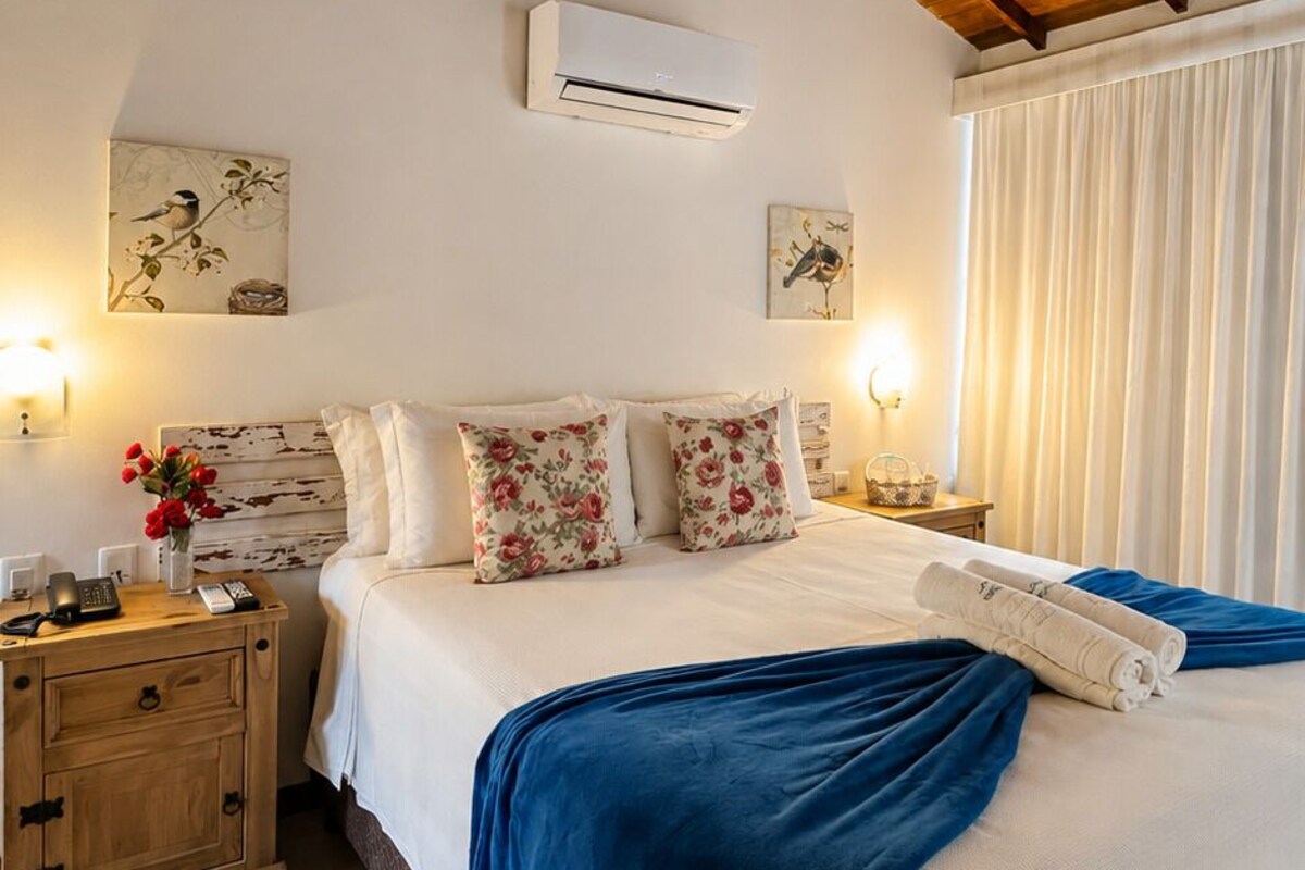 Standard Double Room | In-room safe, blackout curtains, free WiFi, bed sheets