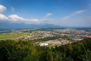 View from room - Hotel Bellevue (Kranj)
