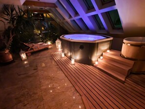 Bain à remous intérieur