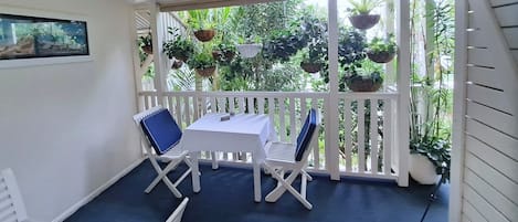 Familieværelse - 1 soveværelse - ikke-ryger | Terrasse/gårdhave