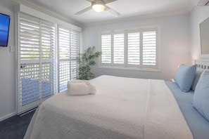 Premium bedding, individually decorated, individually furnished