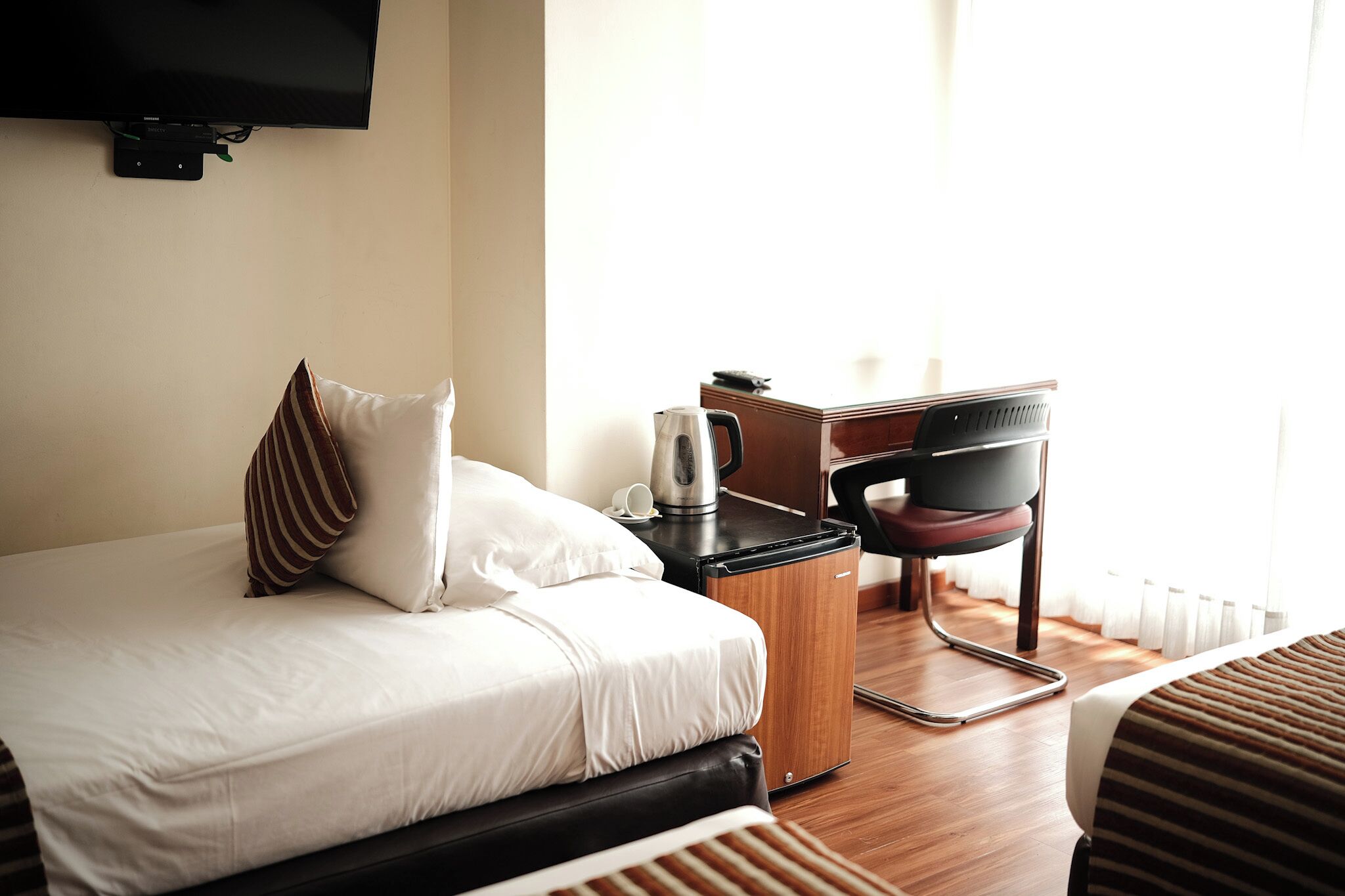 triple room  | in-room safe, desk, soundproofing, travel cot