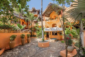 Façade de l’hébergement