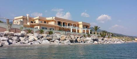 Vue sur la plage/l’océan