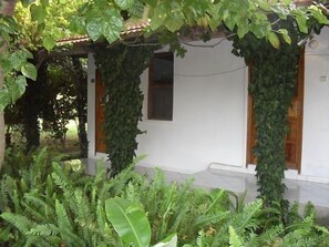 Fachada de la propiedad
