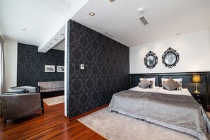 Standard Apartment, Private Bathroom | Living area | TV