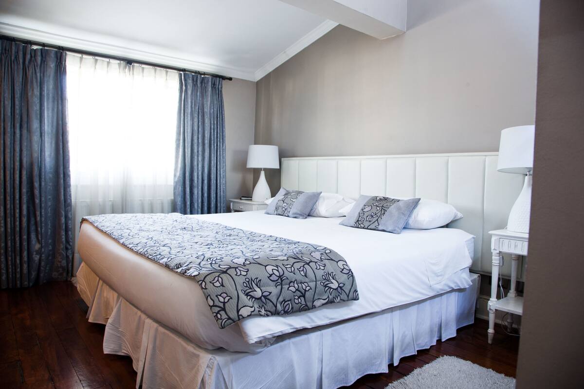 Premium bedding, iron/ironing board (on request), WiFi (free)