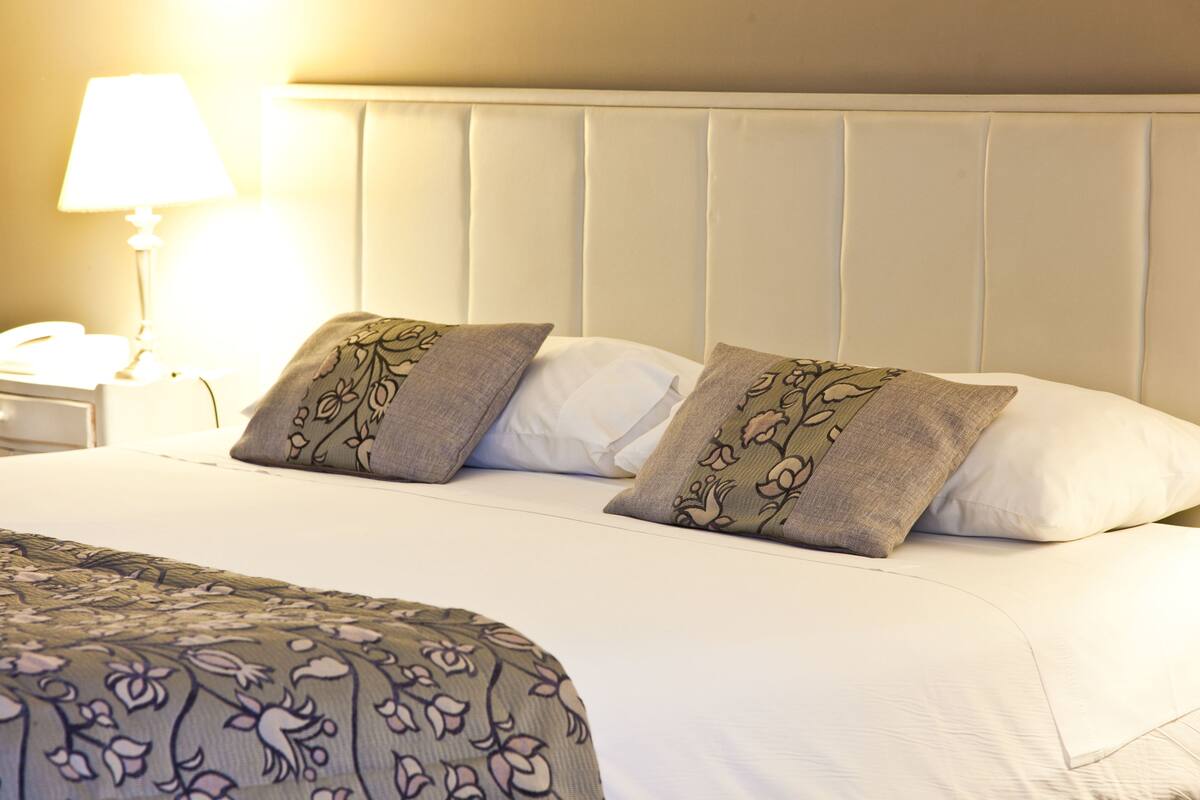 Premium bedding, iron/ironing board (on request), WiFi (free)