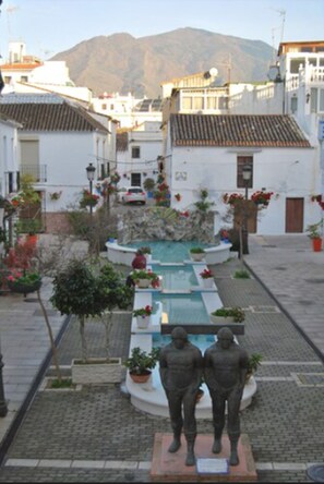 Uitzicht vanuit accommodatie