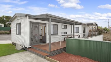 Cabaña familiar, 2 habitaciones | Terraza o patio