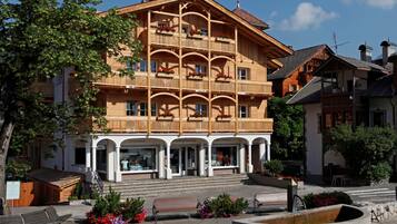 Fassade der Unterkunft