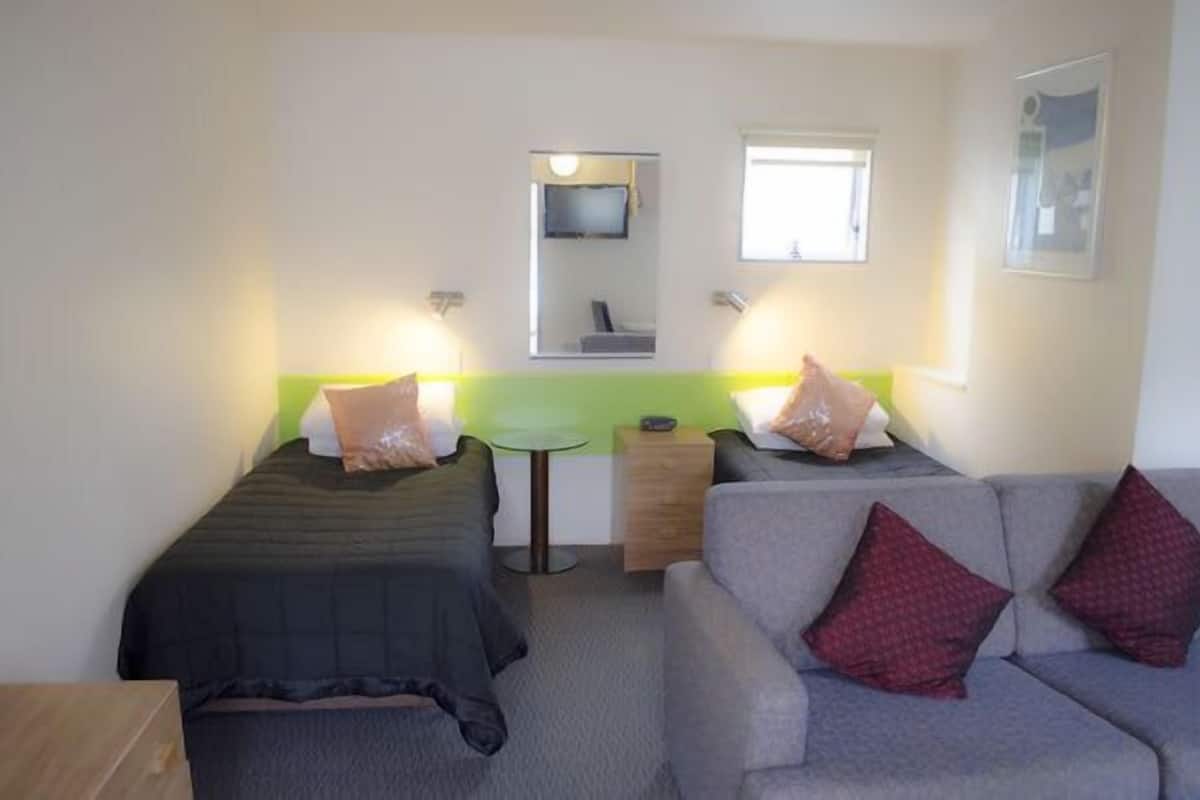 Zweibettzimmer, 2 Einzelbetten, Erdgeschoss (Unit 1)