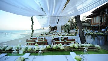 Außenbereich für Hochzeiten