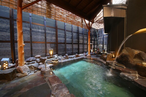 Public bath - Uematsuya Ryokan (Ueda)