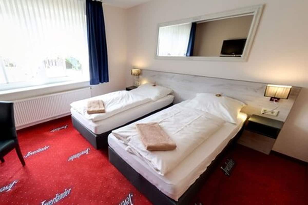landart double room | premium bedding, pillow-top beds, in-room safe, individually furnished