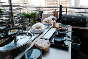 Komplett frokost hver dag (mot et tillegg)