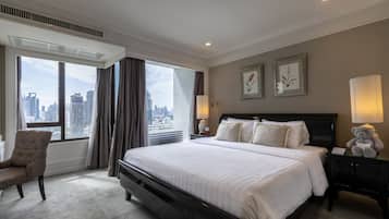 In-room safe, desk, blackout curtains, free cots/infant beds