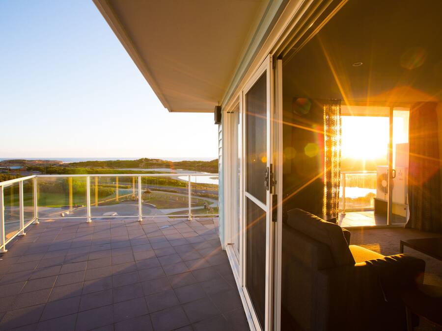 Luxury Three Bedroom Spa Apartment | Balcony