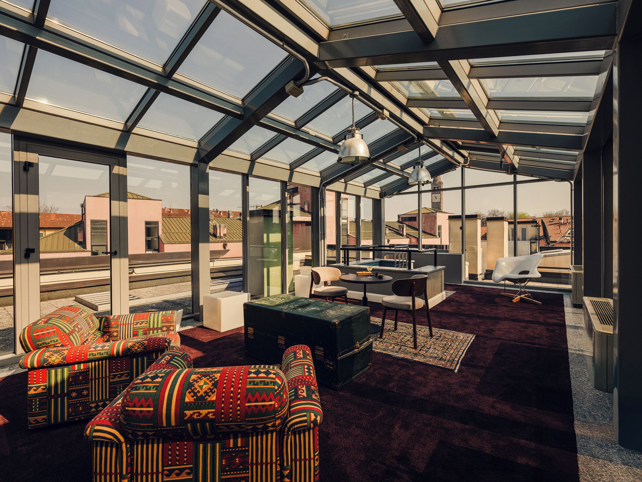 Aethos Rooftop Suite | Premium bedding, down comforters, minibar, in-room safe