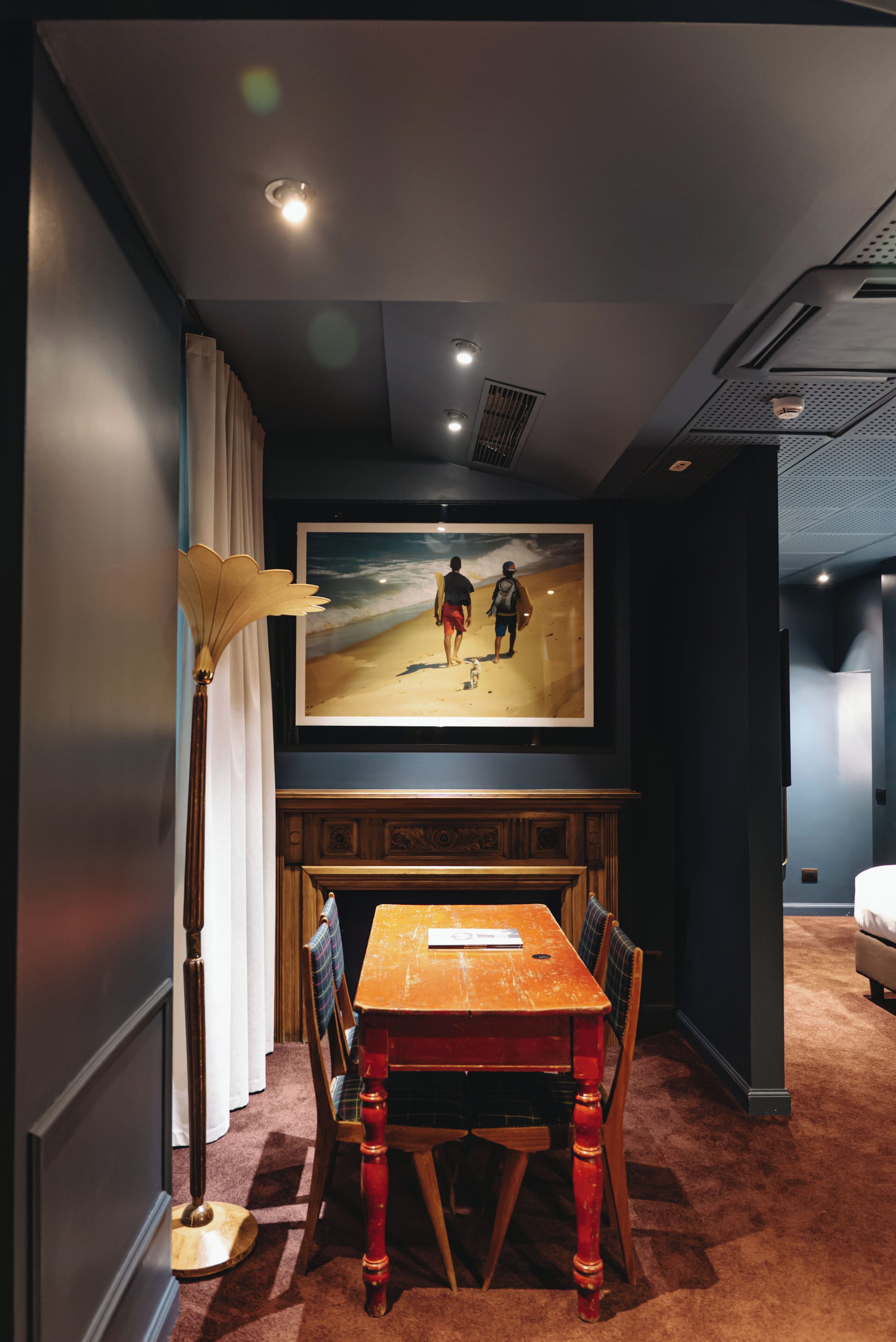 Courtyard Suite | Luxe beddengoed, donzen dekbedden, een minibar, een kluis op de kamer