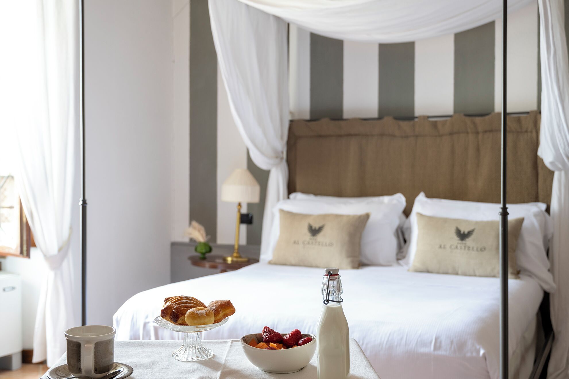 Quadrupla Classic | 1 camera, lenzuola Frette, biancheria da letto di alta qualità