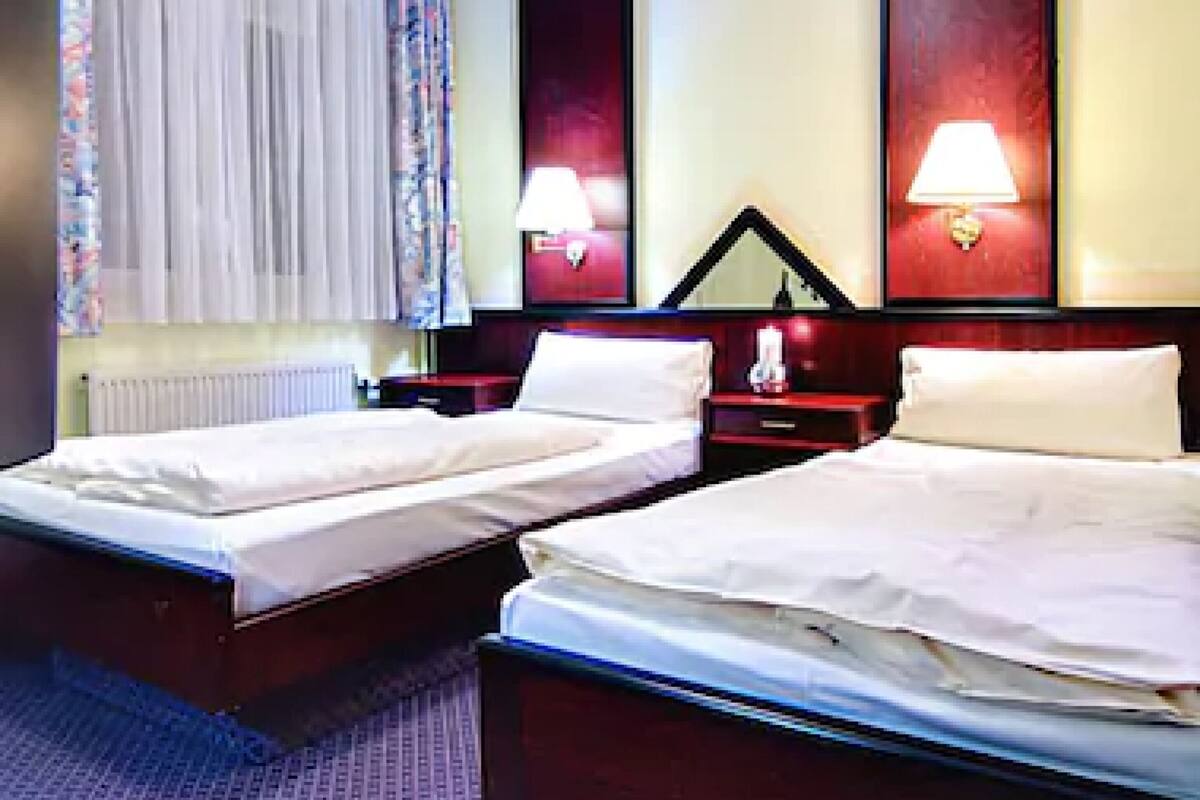 Desk, cots/infant beds, rollaway beds, free WiFi