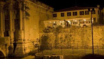 Blick von der Unterkunft