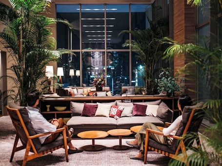 Lobby. Hotel Resol Trinity Hakata
