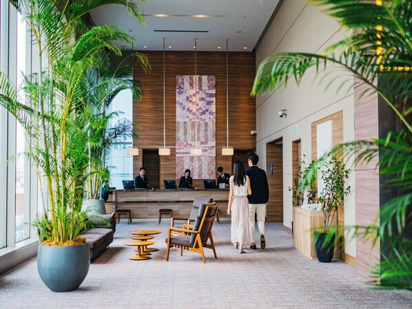 Reception - Hotel Resol Trinity Hakata (Fukuoka)