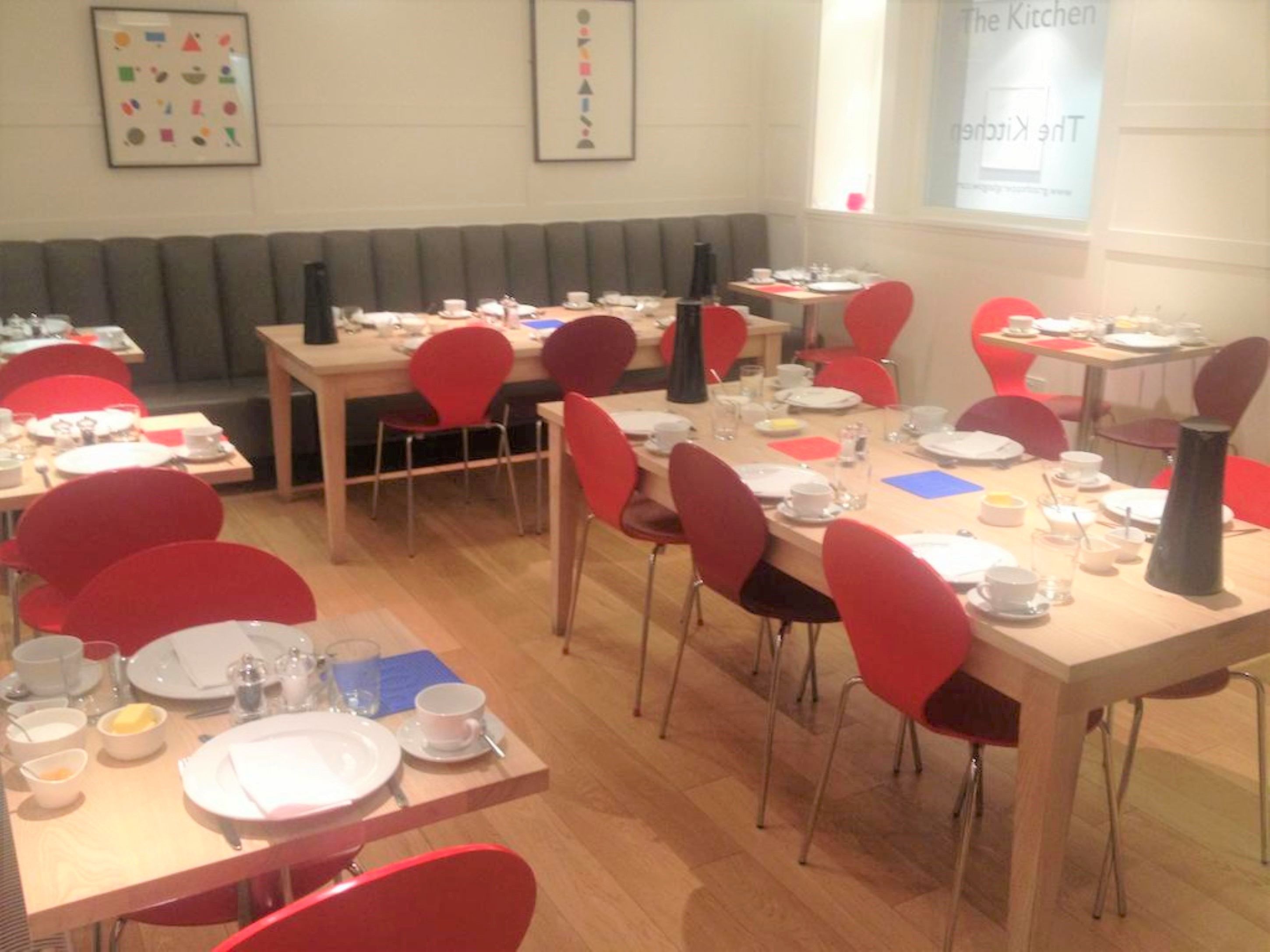 daily buffet breakfast (gbp 11 per person)