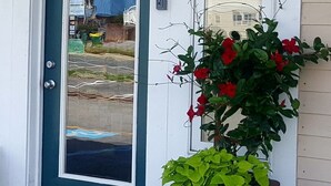 숙박 시설 입구