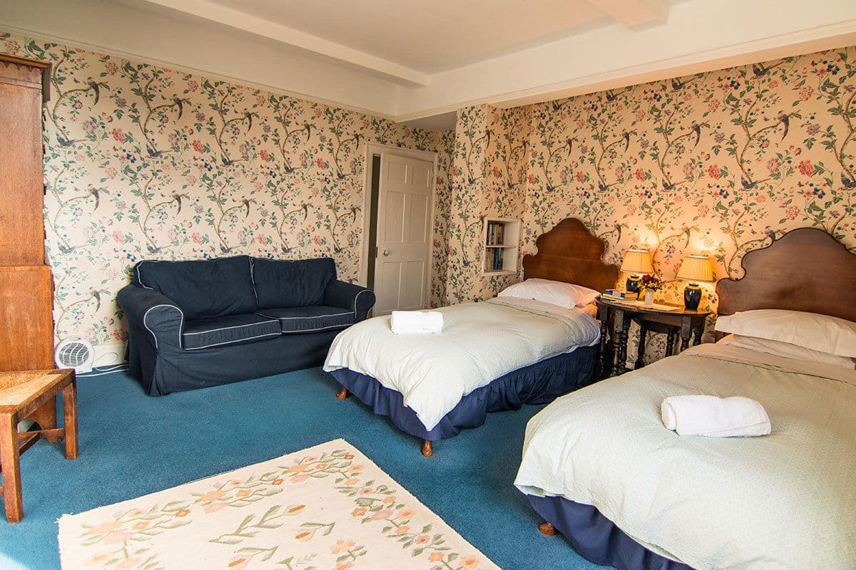 Twin kamer | Lakens van Egyptisch katoen, luxe beddengoed, individueel gedecoreerd