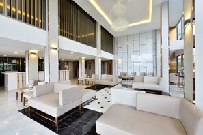 Sala de estar en el lobby