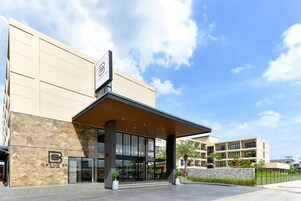 Voorkant van accommodatie